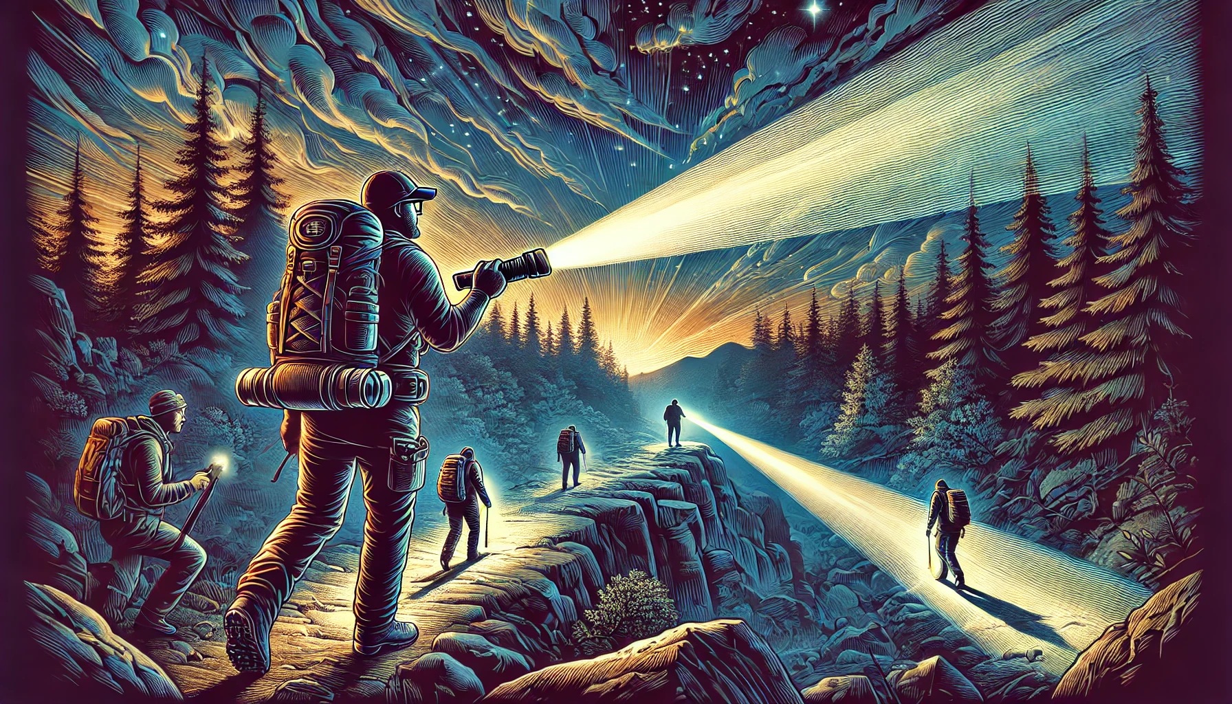 Illuminate Your Path: Choosing the Perfect Flashlight for Safe Night Hiking Adventures Illuminate Your Path: Choosing the Perfect Flashlight for Safe Night Hiking Adventures